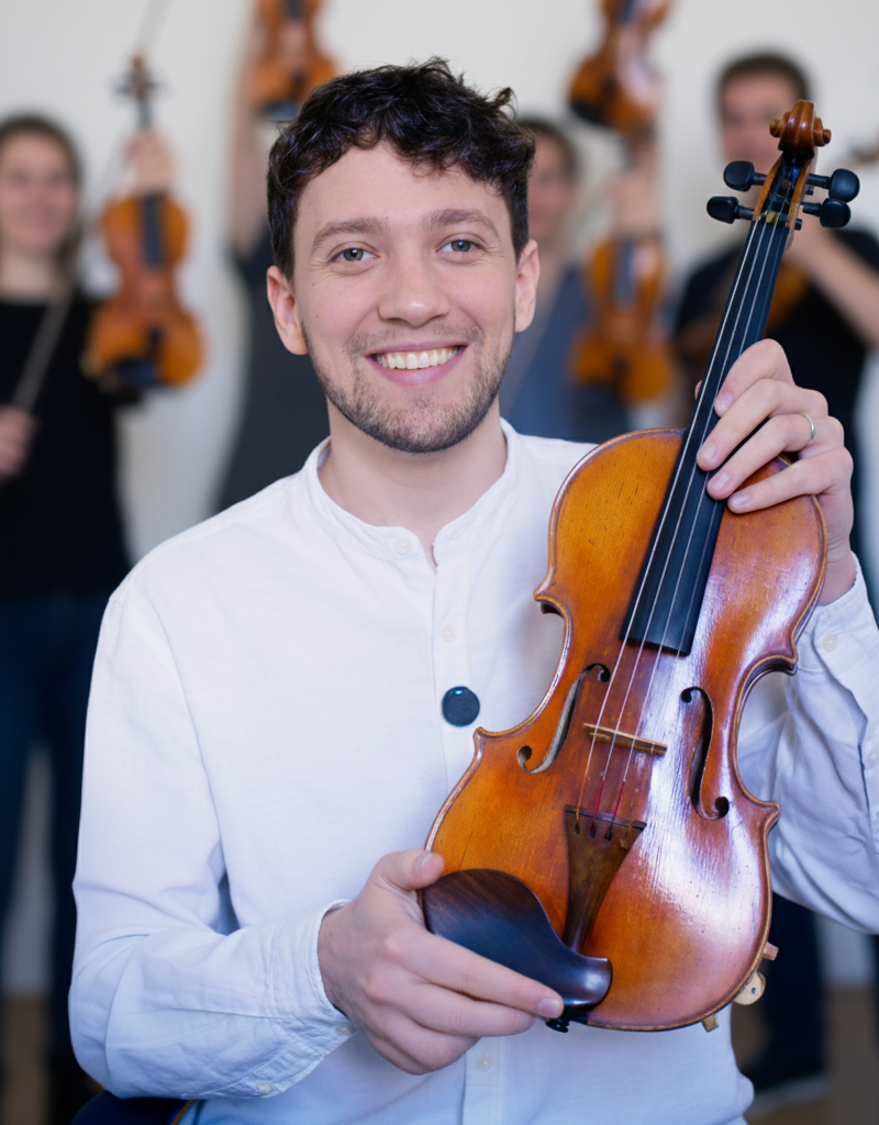 aula de violino online rozny iniciante avançado intermediário curso