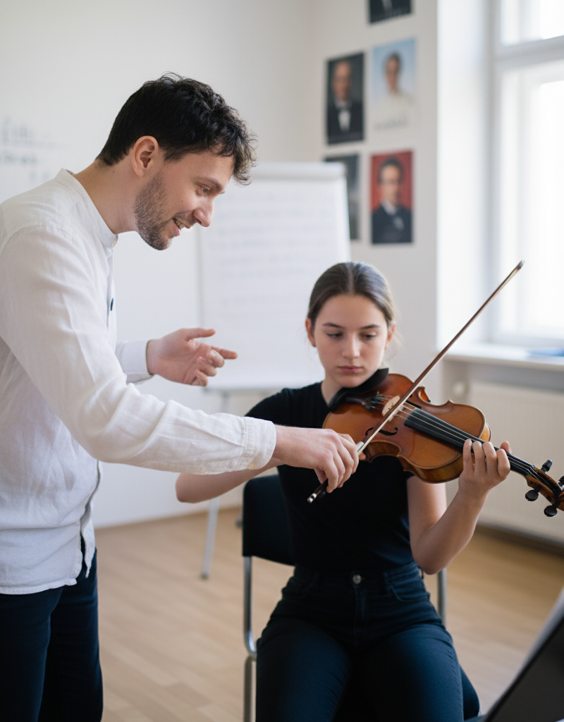 aula de violino online rozny iniciante avançado intermediário curso